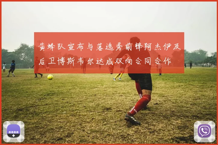 黄蜂队宣布与落选秀前锋阿杰伊及后卫博斯韦尔达成双向合同合作